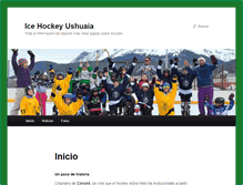 Tablet Screenshot of icehockeyushuaia.com